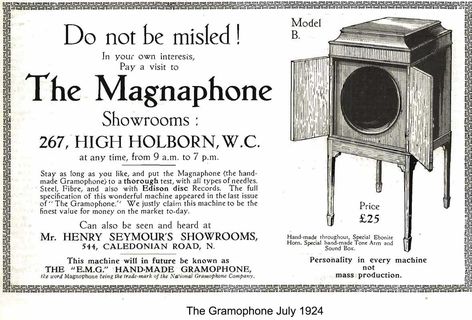 Magnaphone Gramophone